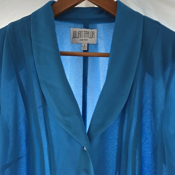 Julian Taylor Teal Skirt Set NWT - Picture 7 of 13